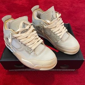 Air Jordan 4 Retro Off-White Sail